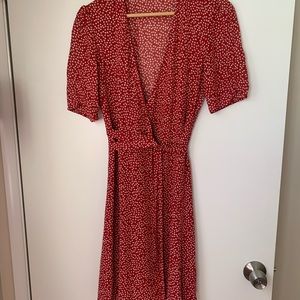 Reformation Cute Red Dress Size S